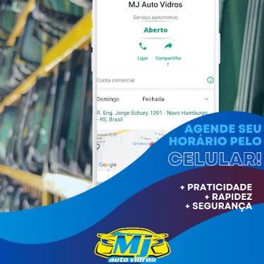 Agende seu horário pelo celular!